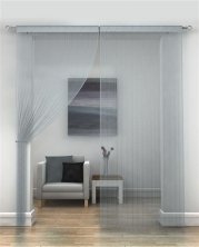 Silver Java String Door Curtains