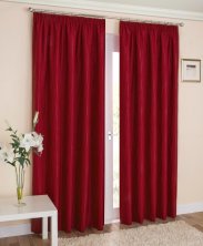 Galaxy Red Blockout Readymade Curtains