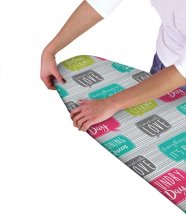 Printed Ironing Board Cover "Ironed With Love"