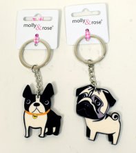 Molly & Rose Dog Keyring