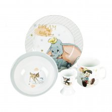 Disney Crockery Gift Set - Bowl, Mug, Plate & Egg Cup