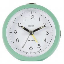 Acctim Kiera Green Sweep Alarm Clock