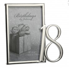 18th Silver Plated Photo Frame