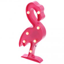 Hot Pink Flamingo LED Decoration