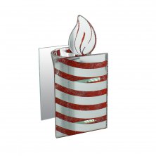 Christmas Striped Candle Tealight Holder