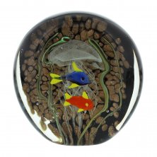 Juliana Objets d'art Glass Fish & Jelly Fish Figurine