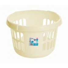 Calico Wham Round Laundry Basket