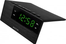 Acctim Adaven Mains Powered Digital Dual Alarm Clock