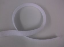 White Velcro Sew-on Hook