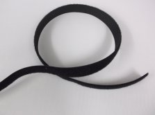 Black Velcro Sew-on Loop
