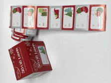50 Self Adhesive Christmas Gift Labels