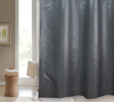 Starlight Polyester Shower Curtain - Blue Canyon