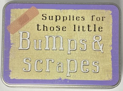 Jelly n Bean Bumps & Scrapes Storage Tin
