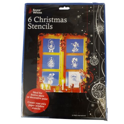 Christmas Stencils 6 pack