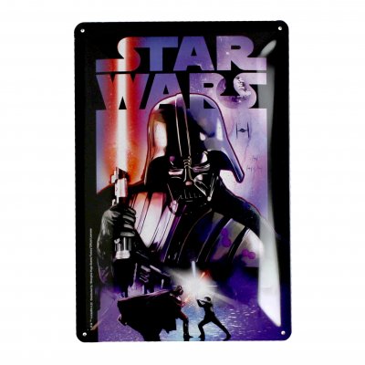 Star Wars Darth Vader Metal Plaque