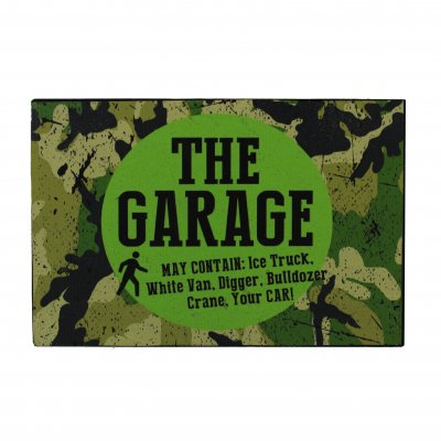 Wildside Garage Metal Wall Plaque