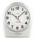 Acctim Astoria Silver Smartlite Silent Sweeper Alarm Clock