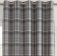 Carnoustie Grey Blackout Eyelet Ready Made Curtains