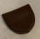 Round Leather Coin Holder