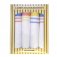 Ladies Gingham/Border Stripe Handkerchiefs 4 Pack
