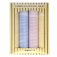 Ladies Gingham/Border Stripe Handkerchiefs 4 Pack