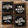 Set Of 4 Brewmaster Coasters