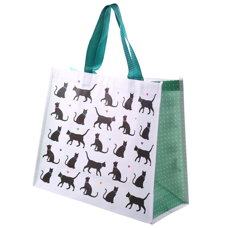 I Love My Cat Shopping Bag | Reusable Lightweight Shopping Bags | Cat ...